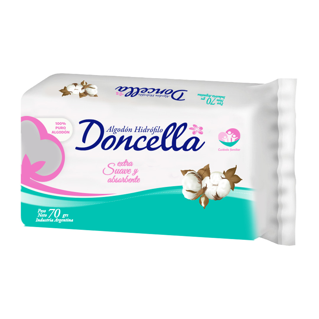 Doncella algodón hidrófilo
